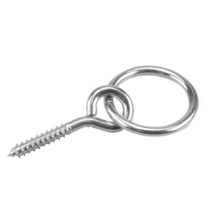 Hitching Ring with Lag Screw