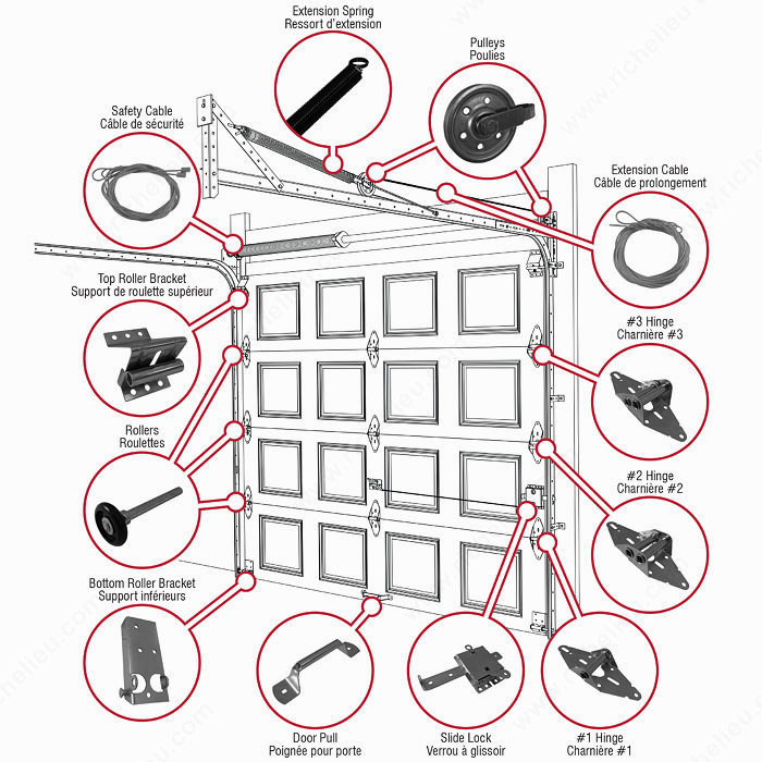 Extension Spring Safety Cable, Extension Spring Safety Cable