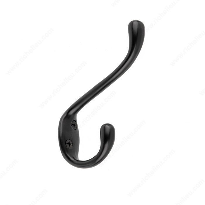 3 Inch Classic Large Coat Hook Double Hook - 7014 - GlideRite Hardware