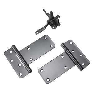 Gate Kit with Latch and Rectangular Hinge