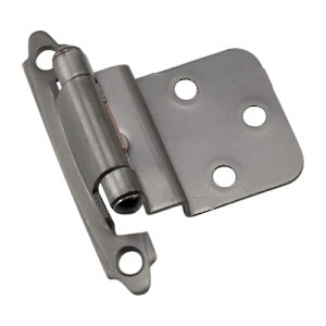 Semi-Concealed Self-Closing Hinge with 3/8" Inset - 993