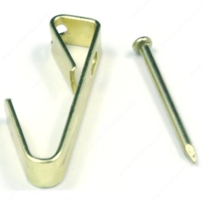 Brass Cup Hook - Onward Hardware