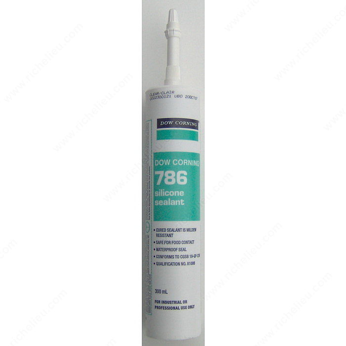 Dow Corning Acid-Curing Silicone Sealant Designed for Glass in