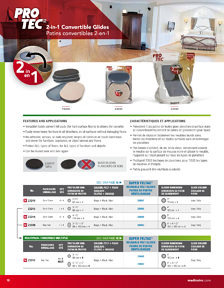 Librairie des catalogues Onward Hardware - Protection de planchers et solutions de mobilité - page 16