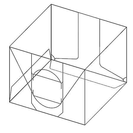 Plastic box (model VP580)