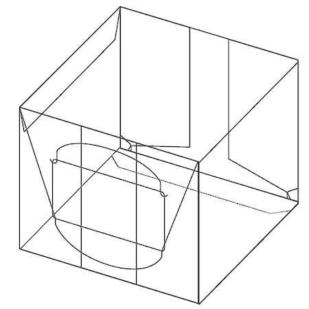 Plastic box (model VP603)